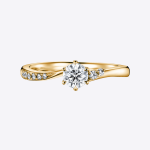Certified IGI GIA 0.60 Ct Round Cut Lab grown Diamond Engagement Ring 14k Gold