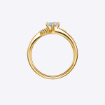 Beautiful Womens Engagement Ring 0.60 Ct IGI GIA Certified Lab Grown Diamond 14k Gold Ring - Image 4