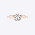 Beautiful Womens Engagement Ring 0.70 Ct IGI GIA Certified Lab Grown Diamond 14k Gold Ring