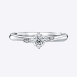 Beautiful Womens Engagement Ring 0.60 Ct IGI GIA Certified Lab Grown Diamond 14k Gold Ring - Image 5