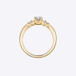 Beautiful Womens Engagement Ring 0.70 Ct IGI GIA Certified Lab Grown Diamond 14k Gold Ring - Image 3