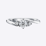 Womens Wedding Ring Round Cut 0.70 Carat Solid 14K Gold - Image 4