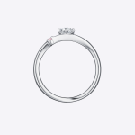 14K Gold Round 0.60 Ct Diamond Engagement Ring - Image 7