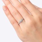 Beautiful Womens Engagement Ring 0.70 Ct IGI GIA Certified Lab Grown Diamond 14k Gold Ring - Image 10