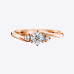 Womens Wedding Ring Round Cut 0.70 Carat Solid 14K Gold - Image 6