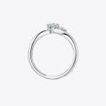 Certified IGI GIA 0.60 Ct Round Cut Lab grown Diamond Engagement Ring 14k Gold - Image 7