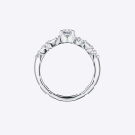 Womens Wedding Ring Round Cut 0.70 Carat Solid 14K Gold - Image 7