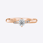 Beautiful Womens Engagement Ring 0.60 Ct IGI GIA Certified Lab Grown Diamond 14k Gold Ring - Image 8