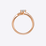 Beautiful Womens Engagement Ring 0.60 Ct IGI GIA Certified Lab Grown Diamond 14k Gold Ring - Image 9