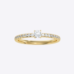 Round Cut 0.53 Carat IGI Certified Lab Grown Diamond Women’s Wedding Ring