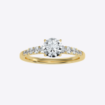 Beautiful Women’s Engagement Ring 1.39 Carat IGI Certified Lab Grown Diamond