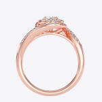 IGI Certified Lab Grown Diamond Womens Wedding Ring Round Cut 0.67 Carat - Image 8