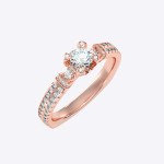 IGI Certified Lab Grown Diamond Womens Wedding Ring Round Cut 1.01 Carat - Image 11