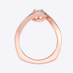 IGI Certified Lab Grown Diamond Womens Wedding Ring Round Cut 0.63 Carat - Image 11