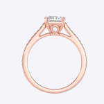 IGI Certified Lab Grown Diamond Womens Wedding Ring Princess Cut 1.36 Carat - Image 11