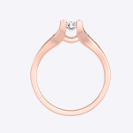 IGI Certified Lab Grown Diamond Womens Wedding Ring Round Cut 0.81 Carat - Image 12