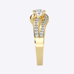 IGI Certified Lab Grown Diamond Womens Wedding Ring Round Cut 0.78 Carat - Image 2