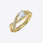 IGI Certified Lab Grown Diamond Womens Wedding Ring Round Cut 0.92 Carat - Image 2