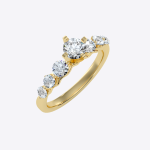 Round Cut 1.44 Carat IGI Certified Lab Grown Diamond Women's Wedding Ring - Image 3