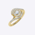 IGI Certified Lab Grown Diamond Womens Wedding Ring Round Cut 0.67 Carat - Image 2