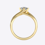 Beautiful Women’s Engagement Ring 0.81 Carat IGI Certified Lab Grown Diamond - Image 3