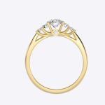 Round Cut 0.69 Carat IGI Certified Lab Grown Diamond Women’s Wedding Ring - Image 4