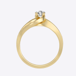 IGI Certified Lab Grown Diamond Womens Wedding Ring Round Cut 0.78 Carat - Image 4