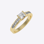 Beautiful Women's Engagement Ring 1.10 Ct IGI Certified Lab Grown Diamond - Image 4