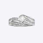 IGI Certified Lab Grown Diamond Womens Wedding Ring Round Cut 0.78 Carat - Image 5