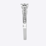 IGI Certified Lab Grown Diamond Womens Wedding Ring Princess Cut 1.28 Carat - Image 6