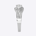 IGI Certified Lab Grown Diamond Womens Wedding Ring Round Cut 0.78 Carat - Image 6