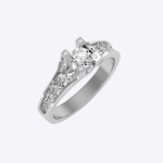 IGI Certified Lab Grown Diamond Womens Wedding Ring Round Cut 0.81 Carat - Image 6