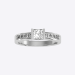 Beautiful Women's Engagement Ring 1.10 Ct IGI Certified Lab Grown Diamond - Image 6