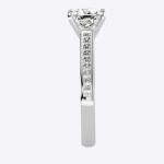 Princess Cut 1.95 Carat IGI Certified Lab Grown Diamond Women’s Wedding Ring - Image 6