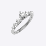 Round Cut 1.44 Carat IGI Certified Lab Grown Diamond Women's Wedding Ring - Image 7