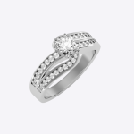 IGI Certified Lab Grown Diamond Womens Wedding Ring Round Cut 0.78 Carat - Image 7