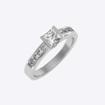 Beautiful Women's Engagement Ring 1.10 Ct IGI Certified Lab Grown Diamond - Image 7