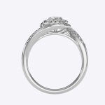 IGI Certified Lab Grown Diamond Womens Wedding Ring Round Cut 0.67 Carat - Image 9