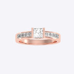 Beautiful Women's Engagement Ring 1.10 Ct IGI Certified Lab Grown Diamond - Image 9