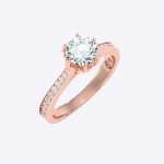 IGI Certified Lab Grown Diamond Womens Wedding Ring Round Cut 1.33 Carat - Image 11