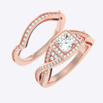 Princess Cut 0.95 Carat IGI Certified Lab Grown Diamond Women’s Wedding Ring - Image 11