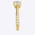 IGI Certified Lab Grown Diamond Womens Wedding Ring Round Cut 1.33 Carat - Image 3