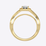 Princess Cut 0.95 Carat IGI Certified Lab Grown Diamond Women’s Wedding Ring - Image 3