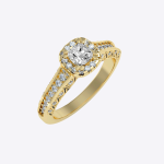 Beautiful Women’s Engagement Ring 0.94 Carat IGI Certified Lab Grown Diamond - Image 4