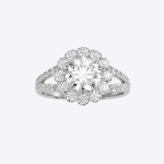 IGI Certified Lab Grown Diamond Womens Wedding Ring Round Cut 2.51 Carat - Image 5