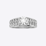Round Cut 1.41 Carat IGI Certified Lab Grown Diamond Women’s Wedding Ring - Image 5