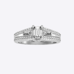 Radiant Cut 1.05 Carat IGI Certified Lab Grown Diamond Women’s Wedding Ring - Image 6