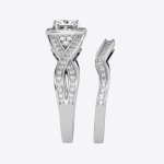 Princess Cut 0.95 Carat IGI Certified Lab Grown Diamond Women’s Wedding Ring - Image 7