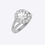 IGI Certified Lab Grown Diamond Womens Wedding Ring Round Cut 2.51 Carat - Image 8