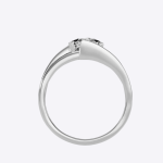 IGI Certified Lab Grown Diamond Womens Wedding Ring Princess Cut 0.77 Carat - Image 8